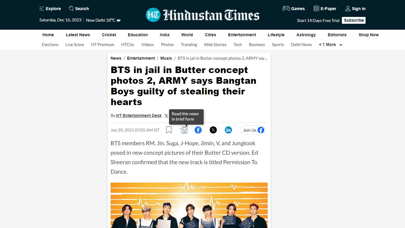 BTS in jail in Butter concept photos 2, ARMY says Bangtan Boys guilty ...