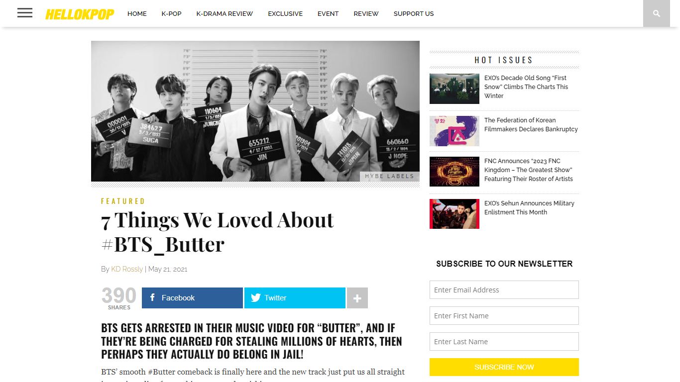 7 Things We Loved About #BTS_Butter - HELLOKPOP