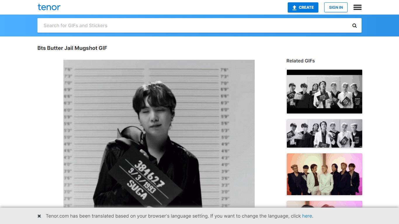 Bts Butter Jail Mugshot GIF - Bts Butter Jail Mugshot By ... - Tenor